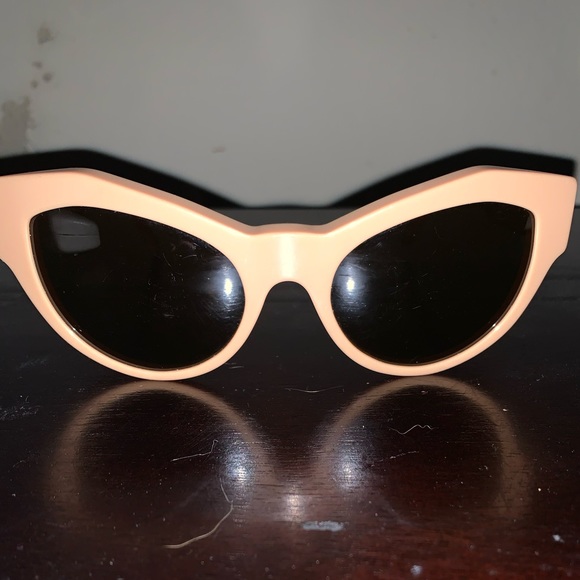 Versace cat eye sunglasses.